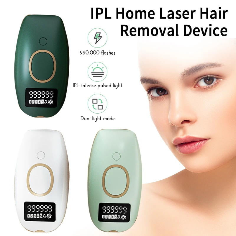 

Mini Hair Epilator Home Hold Depilatory Laser Permanent Hair Removal IPL System Shot Light Pulses Whole Body Hair Remove