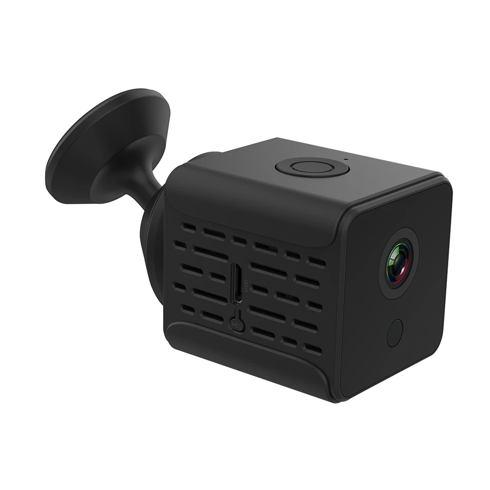 A12-Black A12 мини камера домашняя камера беспроводной связи WiFi ночного видения 1080P беспроводная камера видеонаблюдения удаленный монитор телефон приложение DVR видеокамера - Цвет: A12-Black
