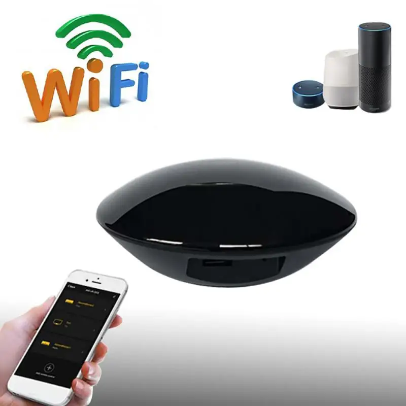

Беспроводной ИК пульт дистанционного управления Tuya Smart Wifi универсальный пульт дистанционного управления для приложения Smart Life 360 ° всенапра...