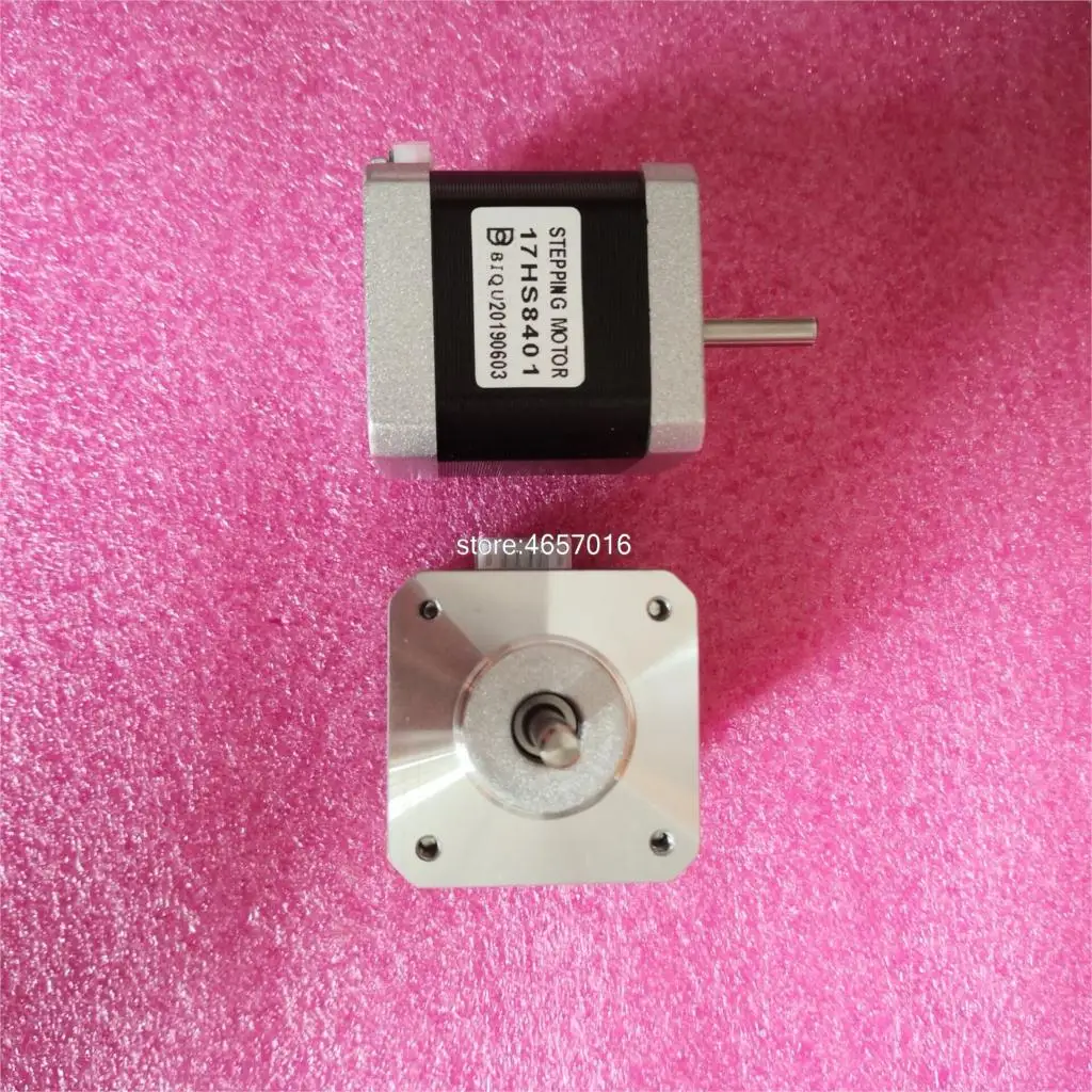 Шаговый электродвигатель Nema 17 с 4 свинцами 17HS8401 1.8A CE ROSH ISO CNC лазерная установка