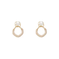cute pearl ear rings for women 2021 trend luxury earrings korean fashion ins female jewelry wholesale
