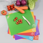 Пластиковая разделочная доска, доски для классификации пищевых продуктов, для кемпинга, овощей, фруктов, мяса, хлеба, разделочный блок, кухонные аксессуары