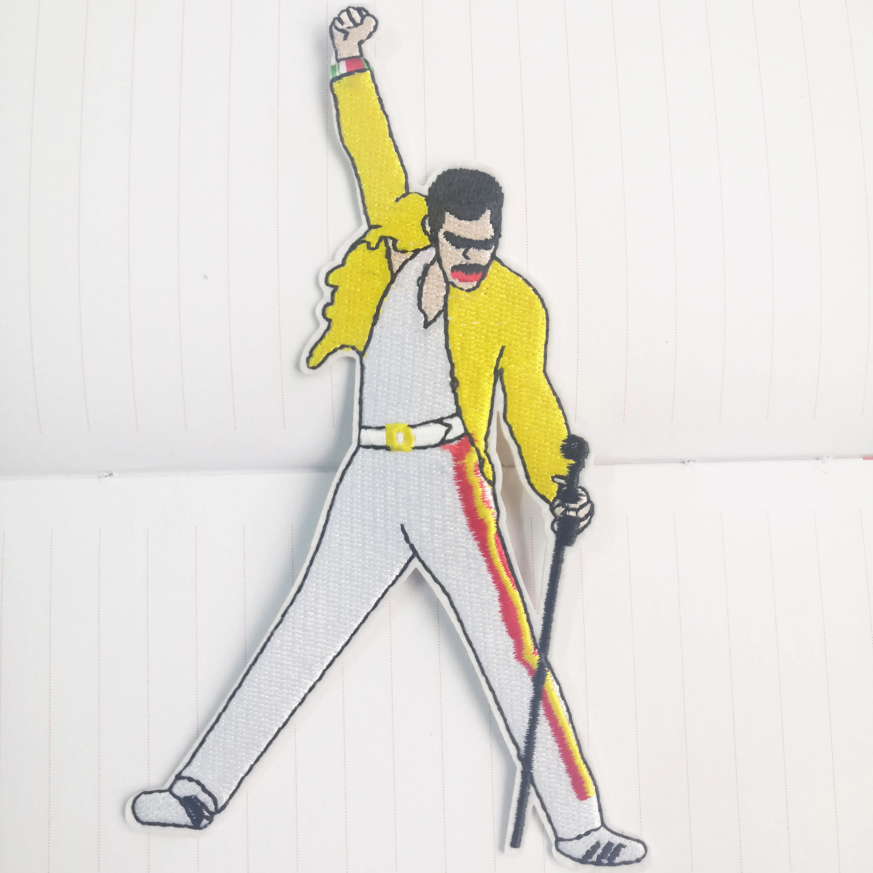 Prajna Freddie Mercury Fashion Diy вышитые нашивки для шитья утюгом на одежде рюкзаке шляпе