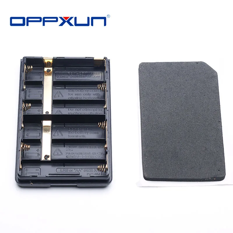 battery case shell pack for yaesuvertex standard radio vx 400 hx370 ft 60re vxa 300 vx 160 fba 25a free global shipping
