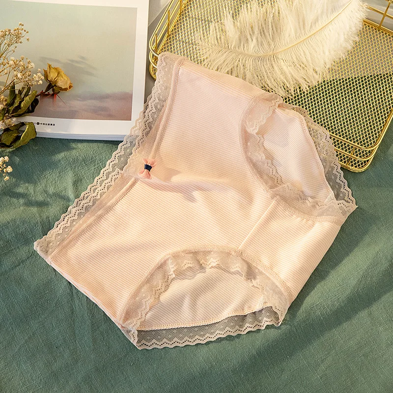 

Women's Underwear Japanese Lace Underwear Bow Girl Candy Color Underwear Female Student Underwear Women's Underwear