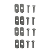 8 sets kayak canoe boat screwstrack nuts stainless steel rail hardware gear mounting replacement kayak accessories