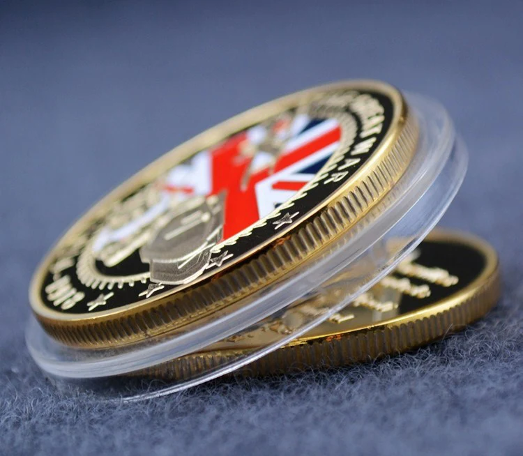 1914-1918 мировая война i позолоченная сувенирная монета Великая 100-летие памятные WW1