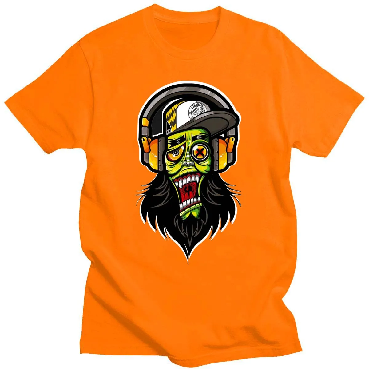 

DJ Boy Graffiti Large T-Shirt 2021 High Quality Summer T-Shirt Street Style 3D Printing Multicolor O-Neck Cotton T-Shirt