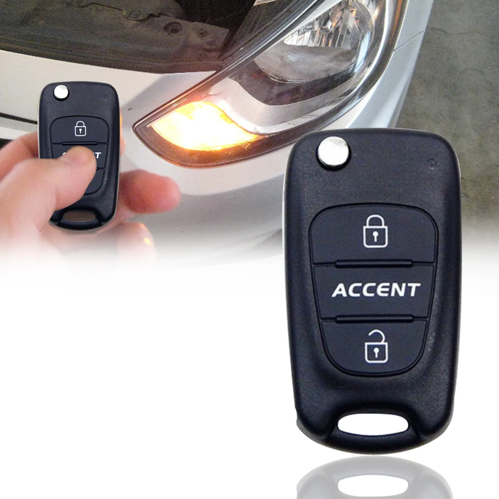 Портативный Компактный Пластиковый черный защитный флип чехол для ключей