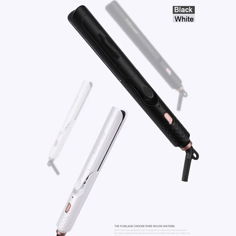 2 в 1 выпрямитель для волос с плоским утюгом Профессиональные керамические щипцы