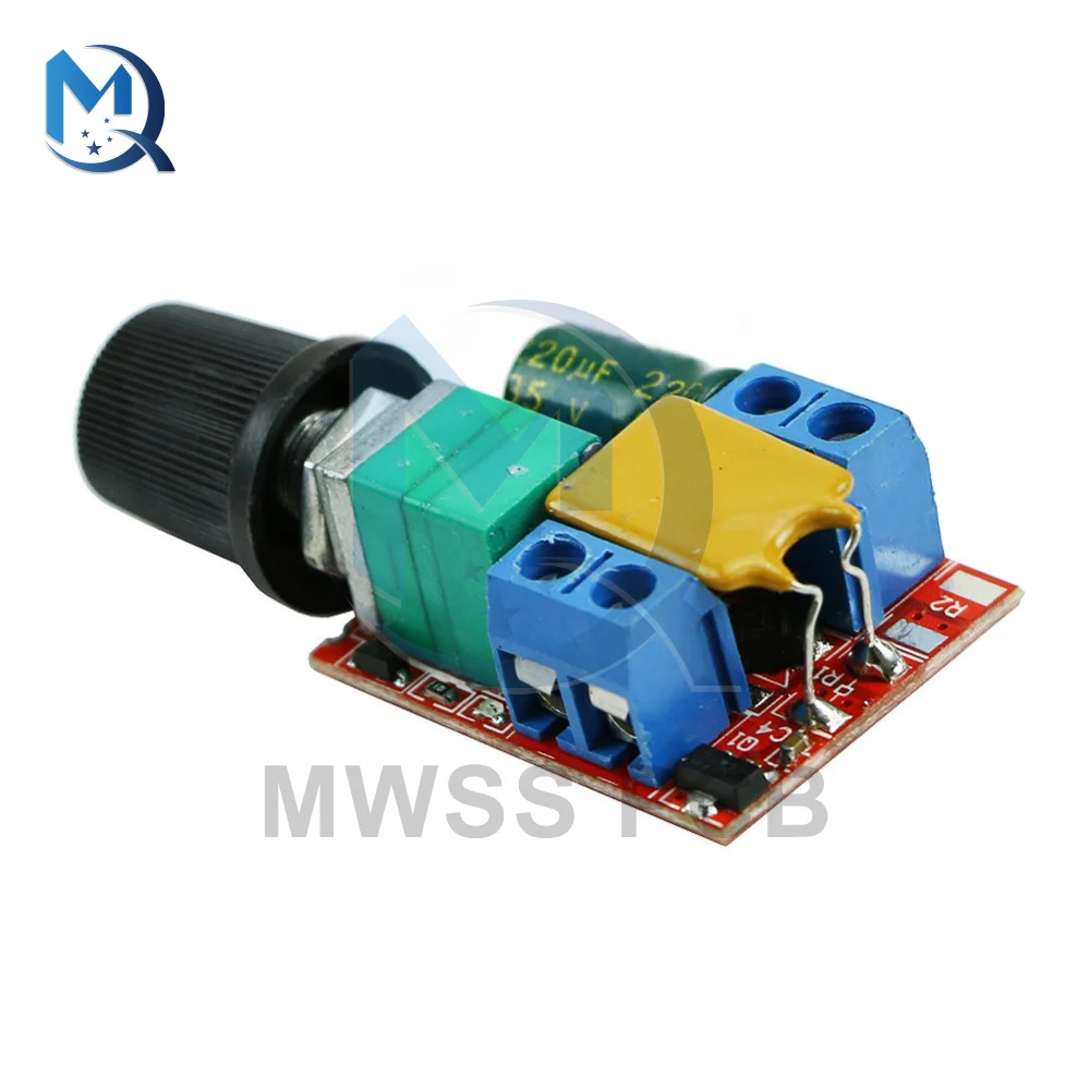 DC-DC 3V 35V Скорость Управление переключатель мини 5A PWM Max 90W контроллер скорости