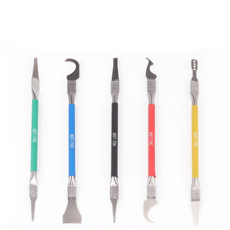 

1SET Metal Disassemble Crowbar CPU Prying Knife Scraper Disassembly Spudger Mobile Phone Repair Opening Removal Hand Tool