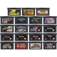 Картридж для игровой консоли 32 бит Nintendo GBA Pokeon Lightng Yellow My Ass Outlaw Pearl Gold