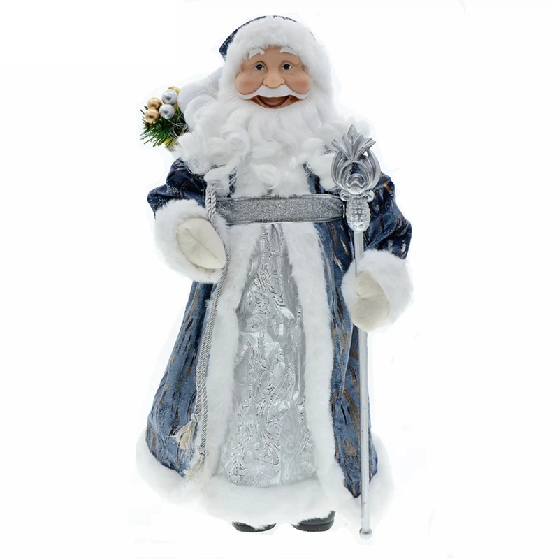 

Christmas Decorations For Home Santa Claus Doll 45Cm New Year Children's Gifts Hotel Coffee Shop Window Ornaments