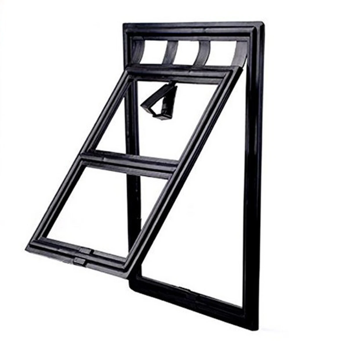 24*29cm Mosquito Screen Door Pet Dog Cat Security Auto Lock Flap Window Plastic Tunnel Automatically Close For Small And | Дом и сад