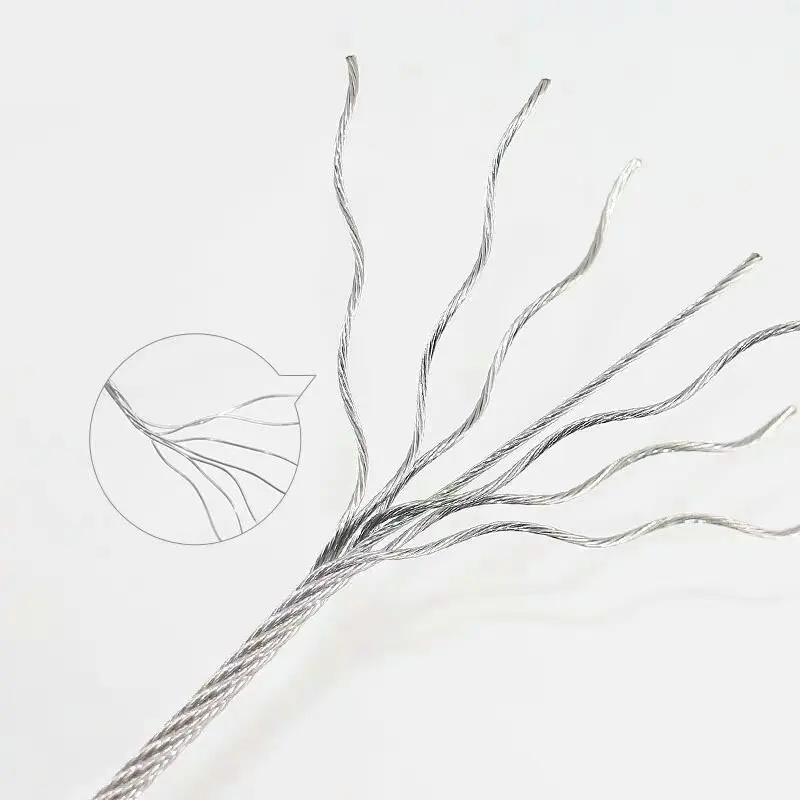 Очень мягкий строительный трос из нержавеющей стали SS316 HQ QF01 7x19 133 жил 1 5 20