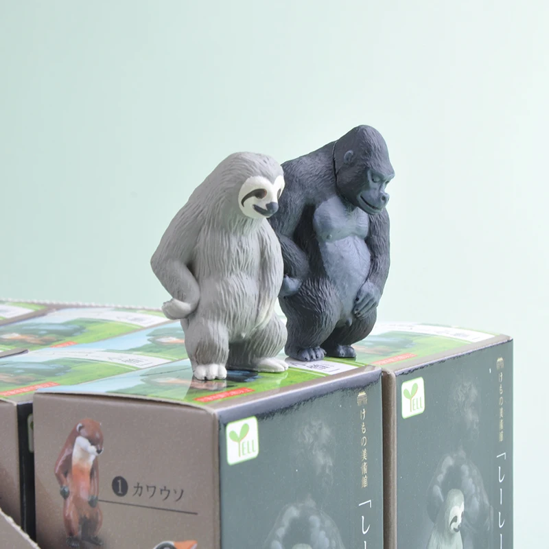 

Genuine Yell Blind Box Restricted Payment Chimpanzee Sloth Figure Doll Model Ornaments Decorations Creative Funny Toys Present