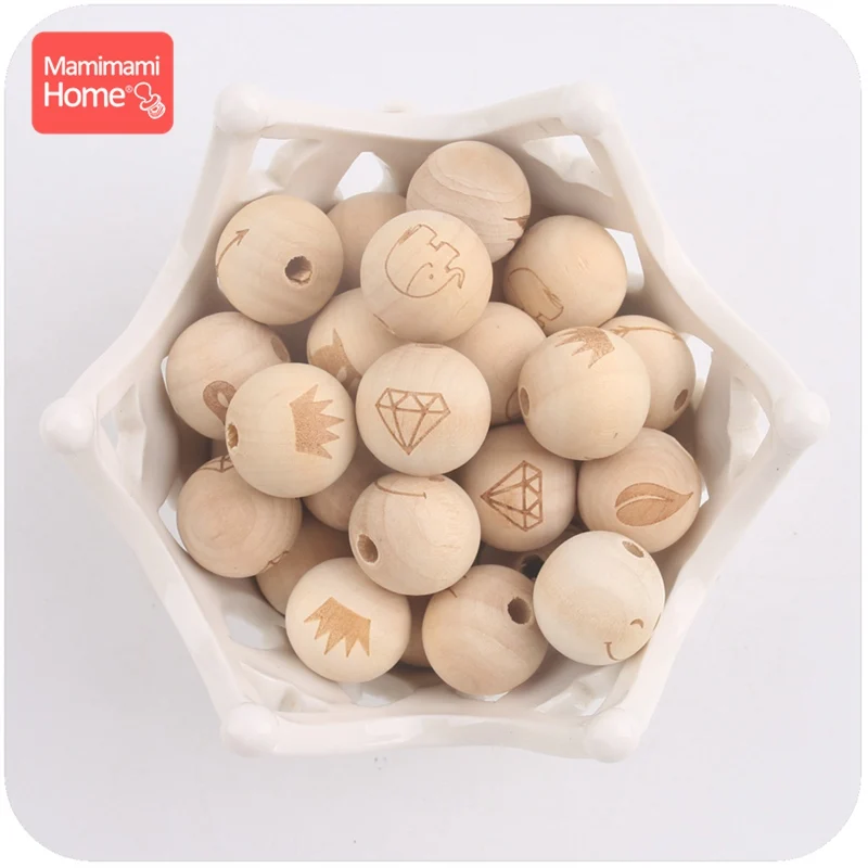 10 шт. детский деревянный Прорезыватель для зубов 20 мм | Мать и ребенок