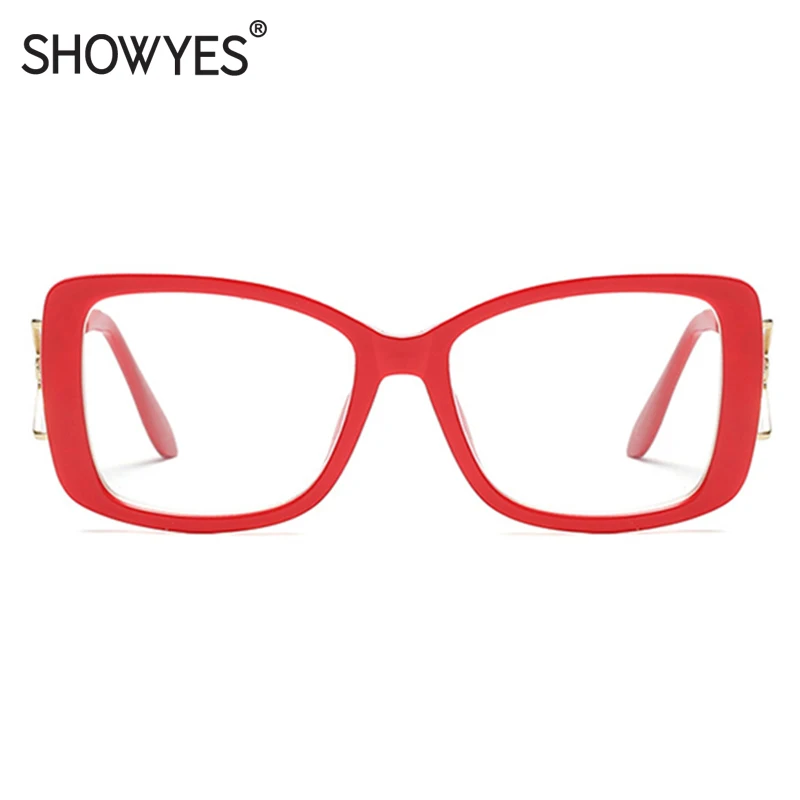 Модные очки квадратные простые зеркальные женские близорукость ПК +