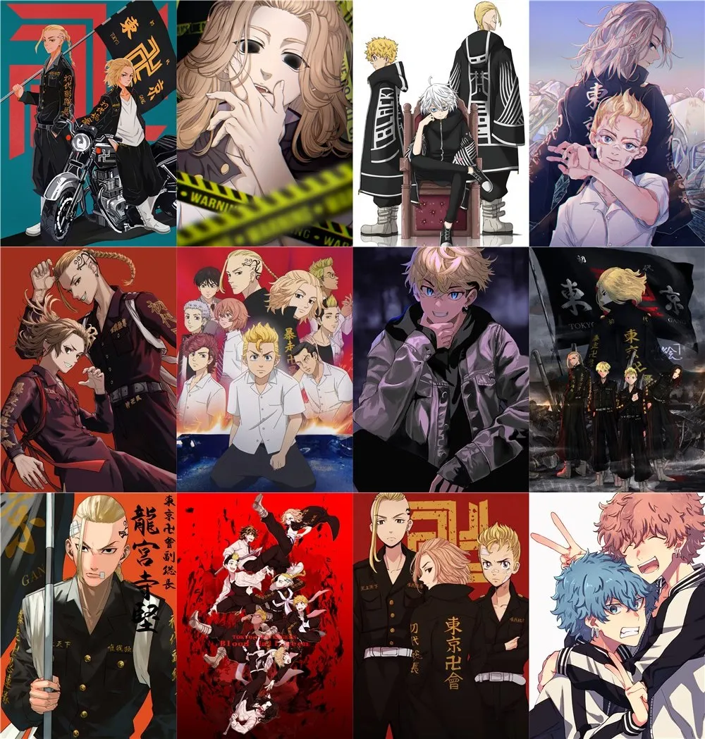 

Постеры из полипропилена A3 12 шт., настенные постеры