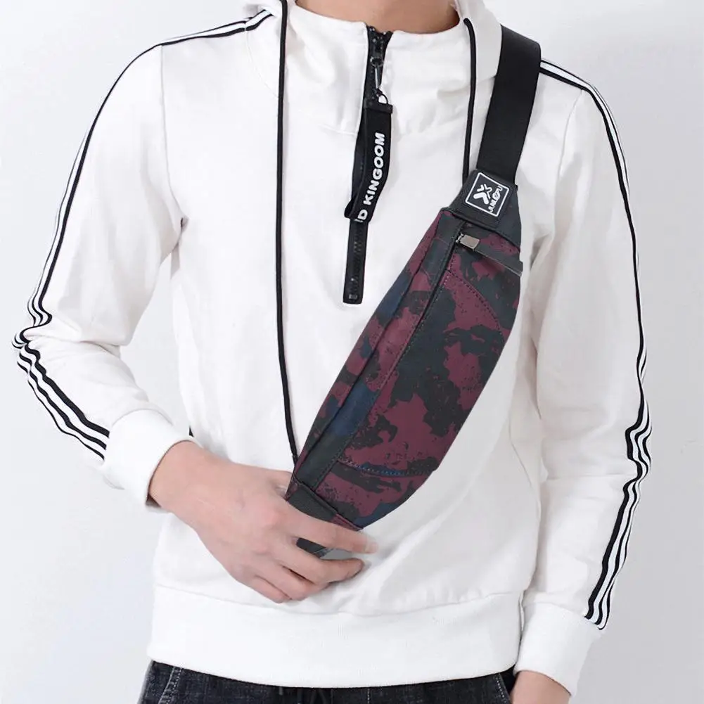 Поясная сумка поясная для мужчин через плечо отдыха спорта бега сумки телефона