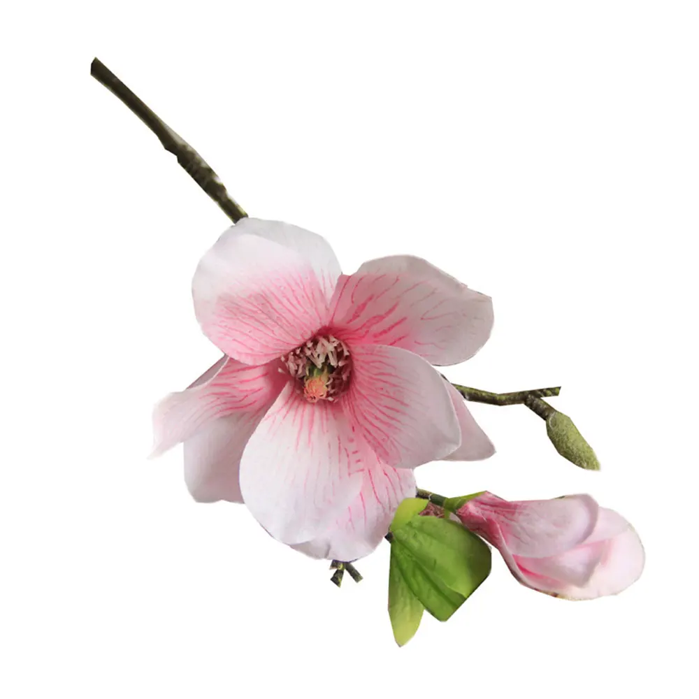 82 см 4 головки духи магнолия хлопок имитация цветов свадебные для сада офиса