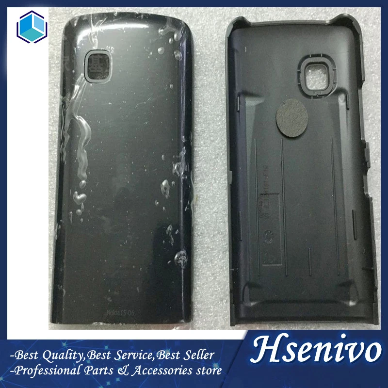 Hsenivo Корпус для Nokia C5 06 мобильный телефон задняя крышка батарейного отсека