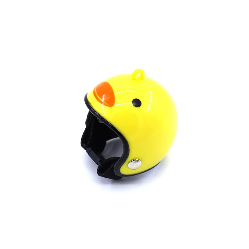 

Glasses Duck For Car Styling Bike Or Motorcycle Decoration Toy Duck 2pc Car Decorations Duck With Helmet Propeller Rubber Cool