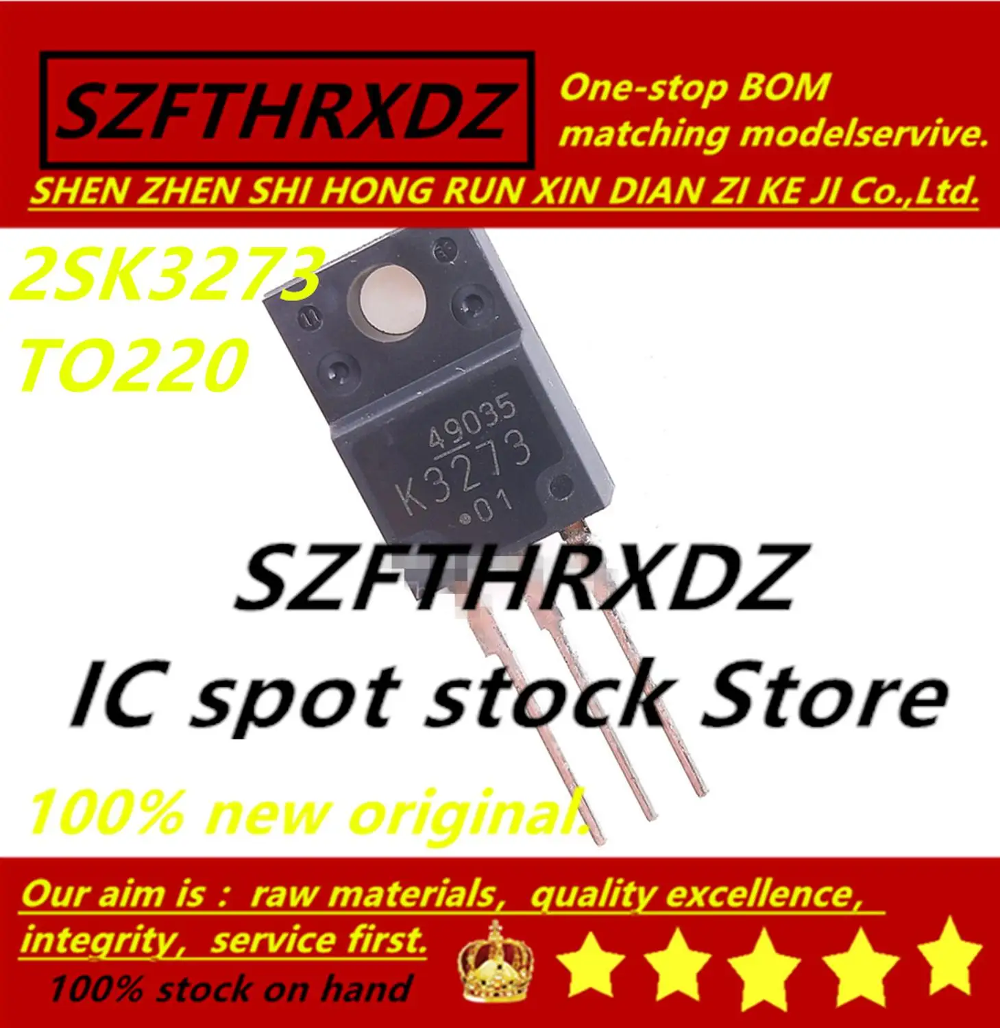 SZFTHRXDZ 100% Новый оригинальный (10 шт.) 2SK3273 K3273 2SK3126 K3126 2SK3130 K3130 2SK3264 K3264 2SK3265 K3265