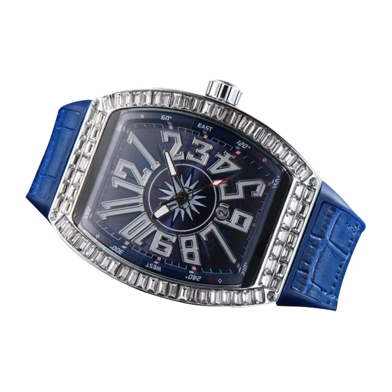 

New fashion classic men's high grade business watch waterproof watch wine barrel watch personality WATCH QUARTZ WATCH