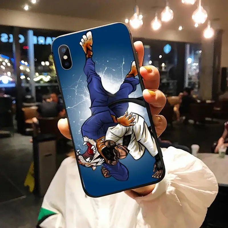 

Japanese judo Competitive fitness Phone Case for iPhone 11 12 pro XS MAX 8 7 6 6S Plus X 5S SE 2020 XR