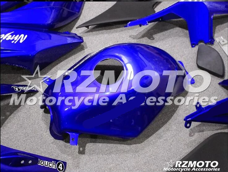 Новый комплект обтекателей для мотоциклов из АБС Kawasaki Ninja250 2008 2009 2010 2011 2012