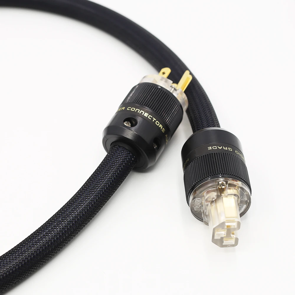 HI-End 10 AWG аудиофильский кабель питания переменного тока Hifi для силового фильтра