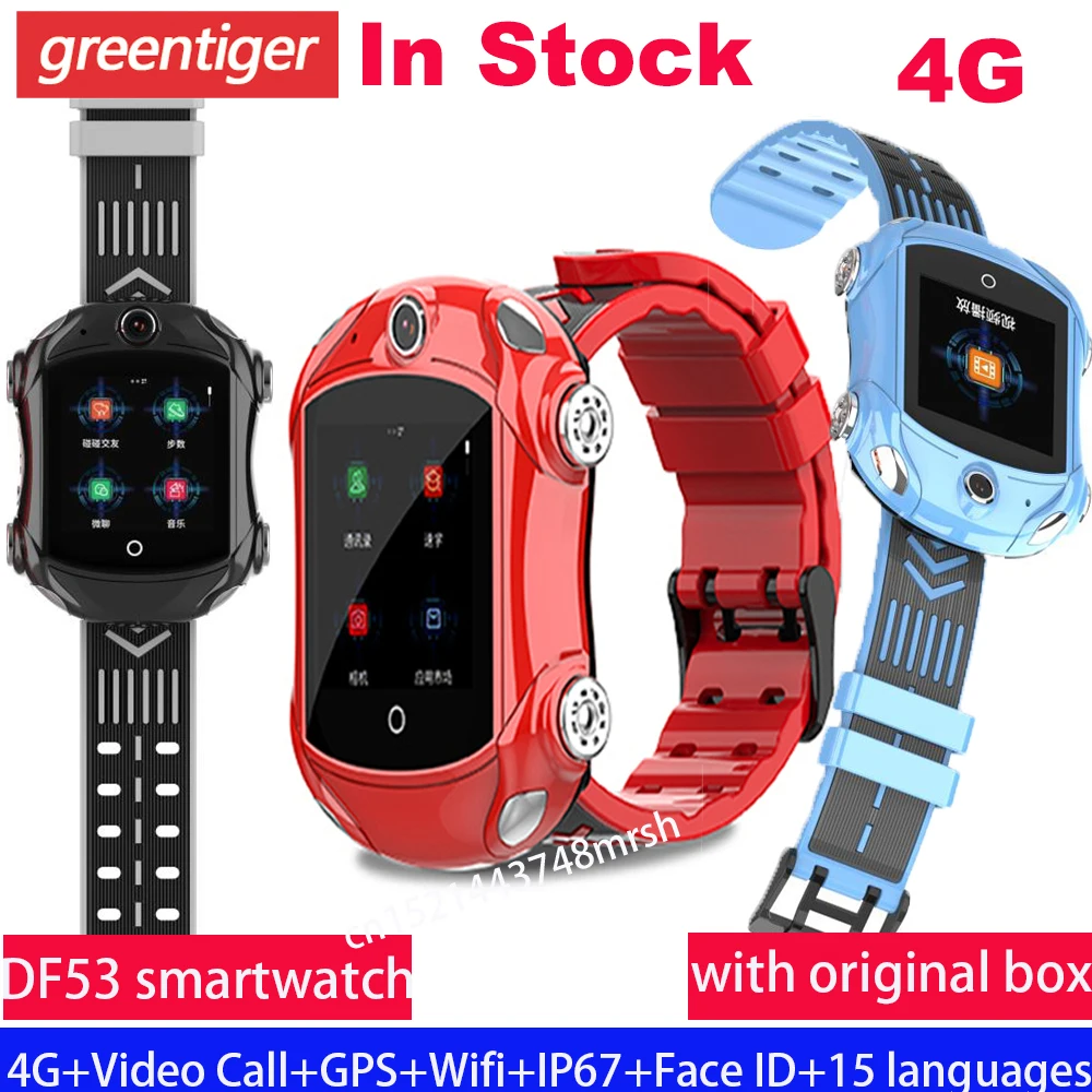 Детские Смарт часы 4g с функцией видеозвонка GPS смарт для детей детские Wi Fi