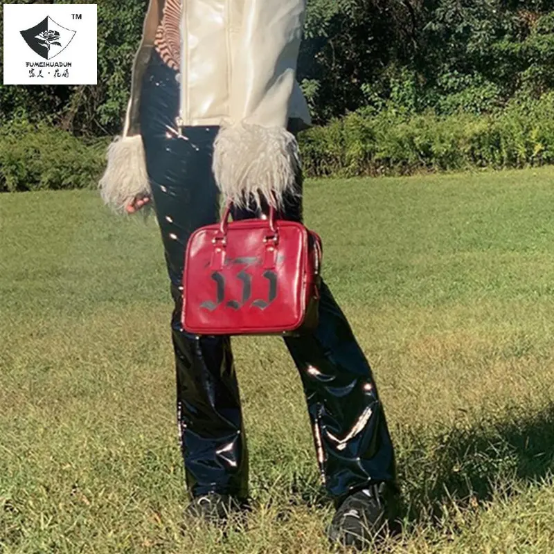 

new PU Leather Zipper Bright Surface Tight Bell-bottom Pants Casual Leather Pants leggings fashion fitness pants PU bellbottoms