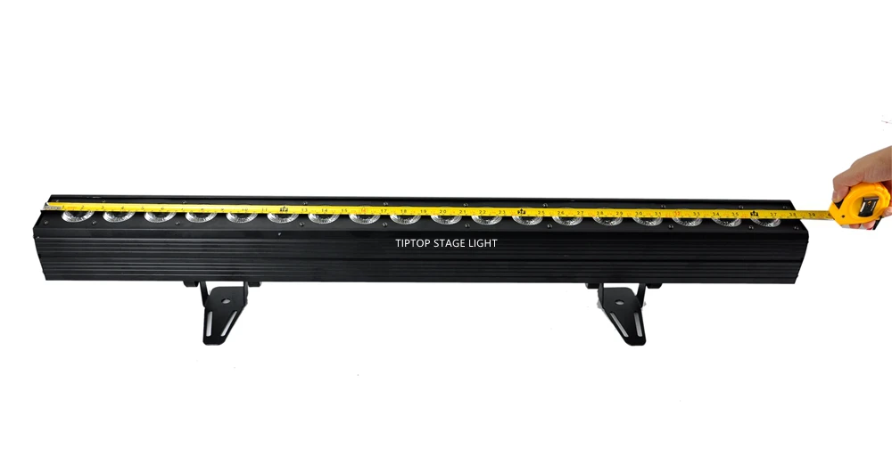 Gigertop 18x18 Вт RGBWA UV 6в1 пиксельный светодиодный светильник для прожектора 1 м длиной Tyanshine светодиоды индивидуальный DMX вентилятор для управления крутая модель для помещений