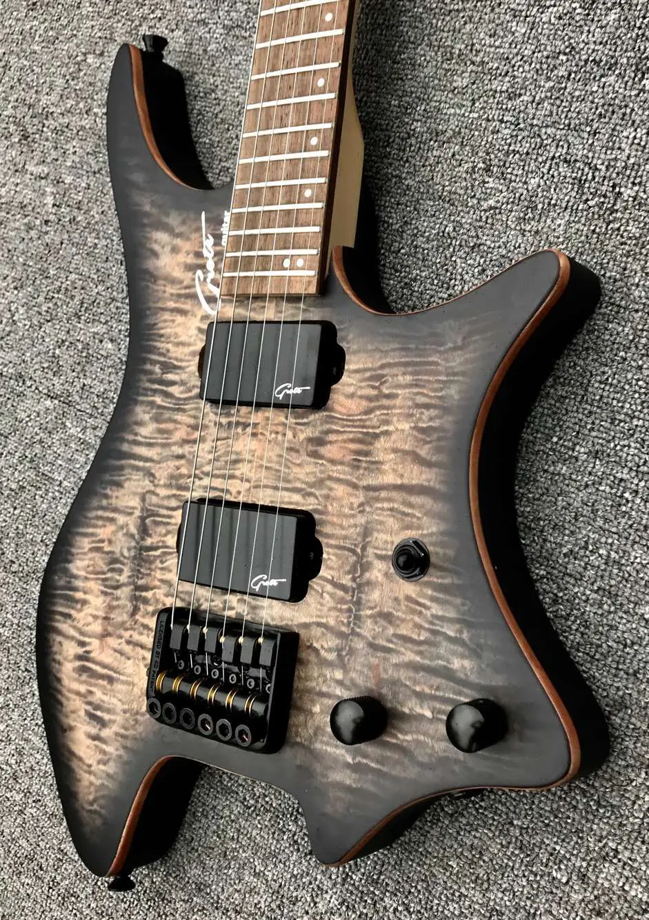 Бесплатная доставка электрическая гитара без головы профессиональная на заказ