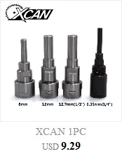 XCAN 1 шт. Концевая фреза 8 мм хвостовик угловой rouding для вырезания гребней и пазов 16/19/22/25 мм круглые фрезы дерева Обрезной нож радиус древесины фрезы