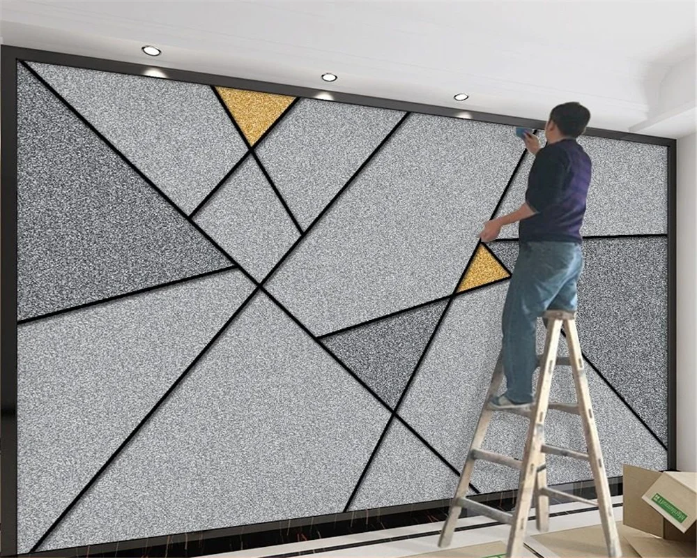 Пользовательские 3D фото обои скандинавский минимализм личность абстрактные