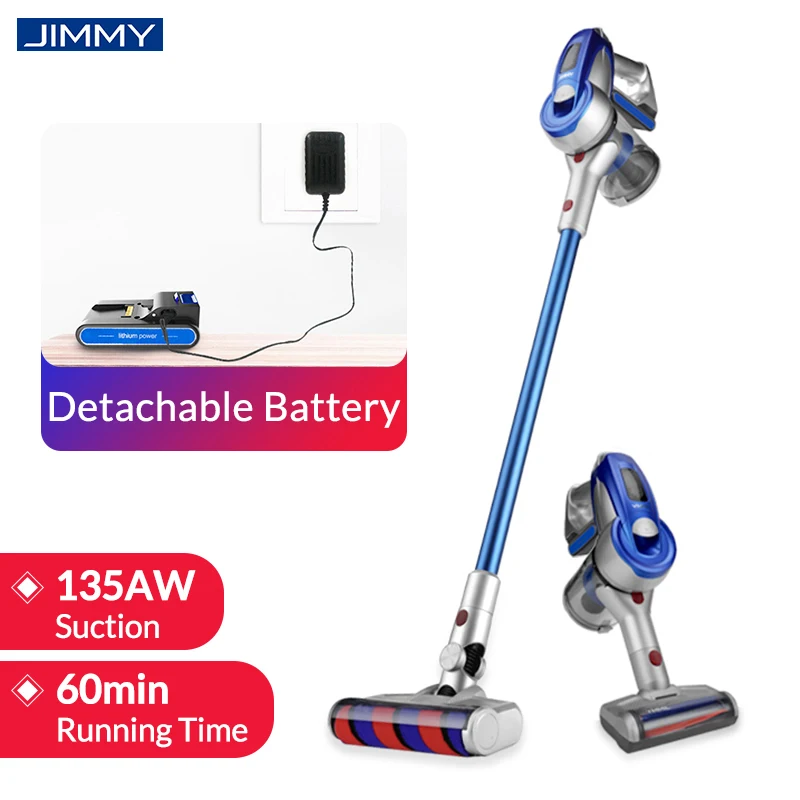 Ручной беспроводной пылесос JIMMY JV83 для дома портативный 135AW всасывания ковров