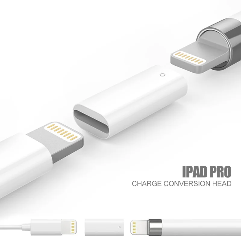 Зарядный адаптер для Apple Pencil iPad Pro соединительный кабель гнездо-гнездо Lightning 1 шт. FC