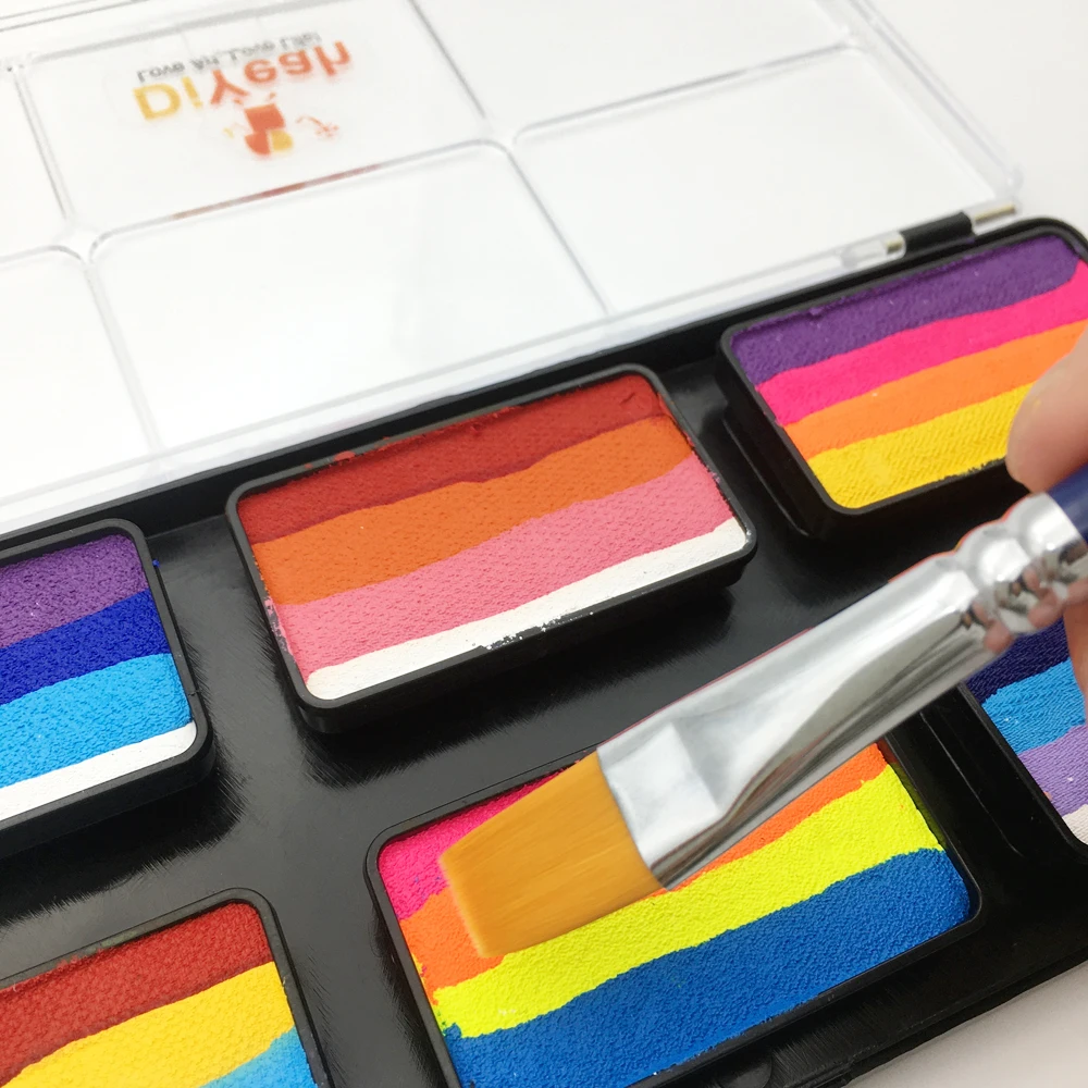 DiYeah палитра для рисования лица краска тела краски на водной основе макияж