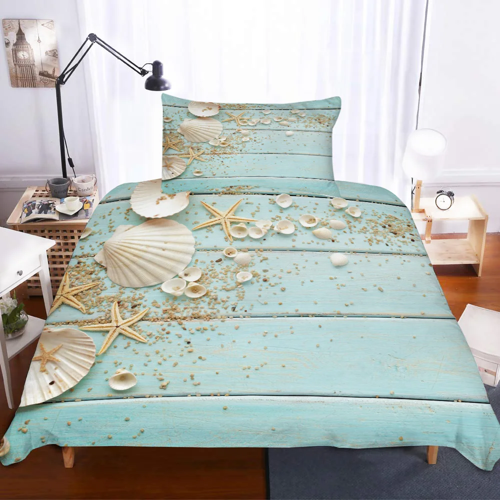 Пододеяльник с рисунком морской звезды пододеяльник наволочка чехол комплект