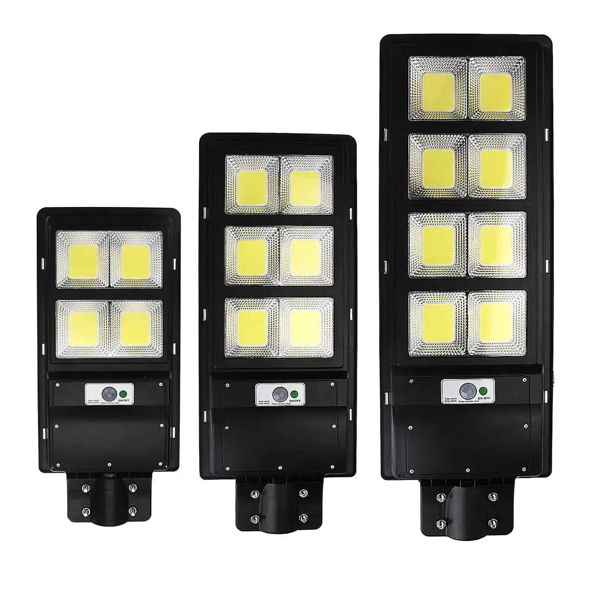 

400/600/800 COB Solar Light Led Solar Power Street light Waterproof Garden light Outdoor Floodlight Pathway Wall Timing Lamp