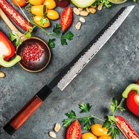 67 layers damascus steel kitchen 11 yanagiba chef knife with ebony wood handle professional sushi knife slicing cooking tools