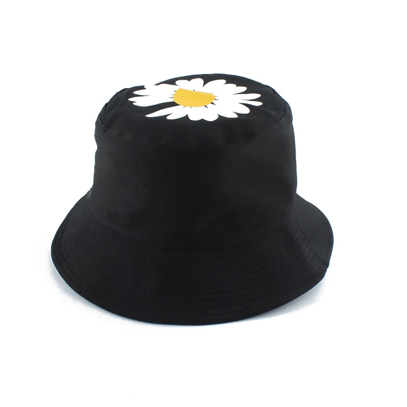 

Шляпа Женская рыболовная двусторонняя, с маленькими маргаритками и цветами