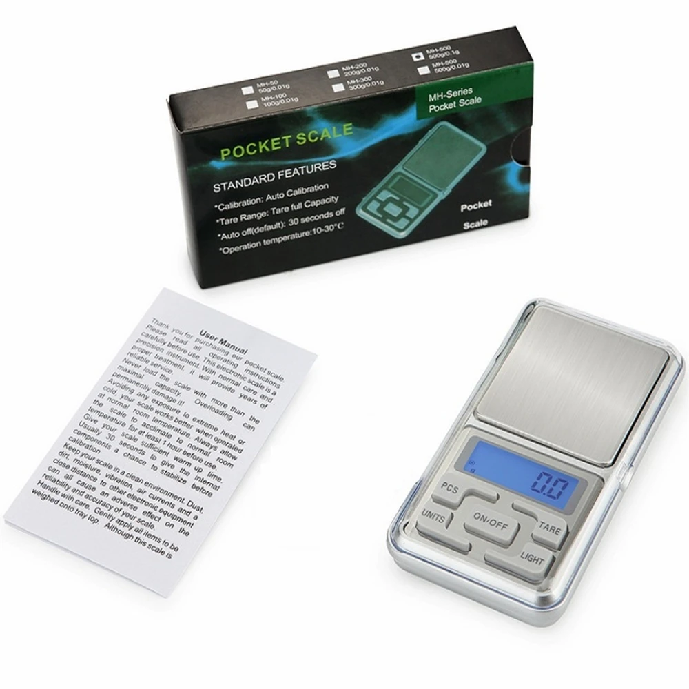 Новинка 2021 карманные цифровые мини-весы 100 г/200 г/500 г x 0 01 для строительных весов