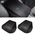 Для Honda Civic 9th Gen 2012 2013 - 2015 Текстура углерода микрофибра кожа интерьер автомобиля центральный подлокотник-ящик крышка наклейка отделка