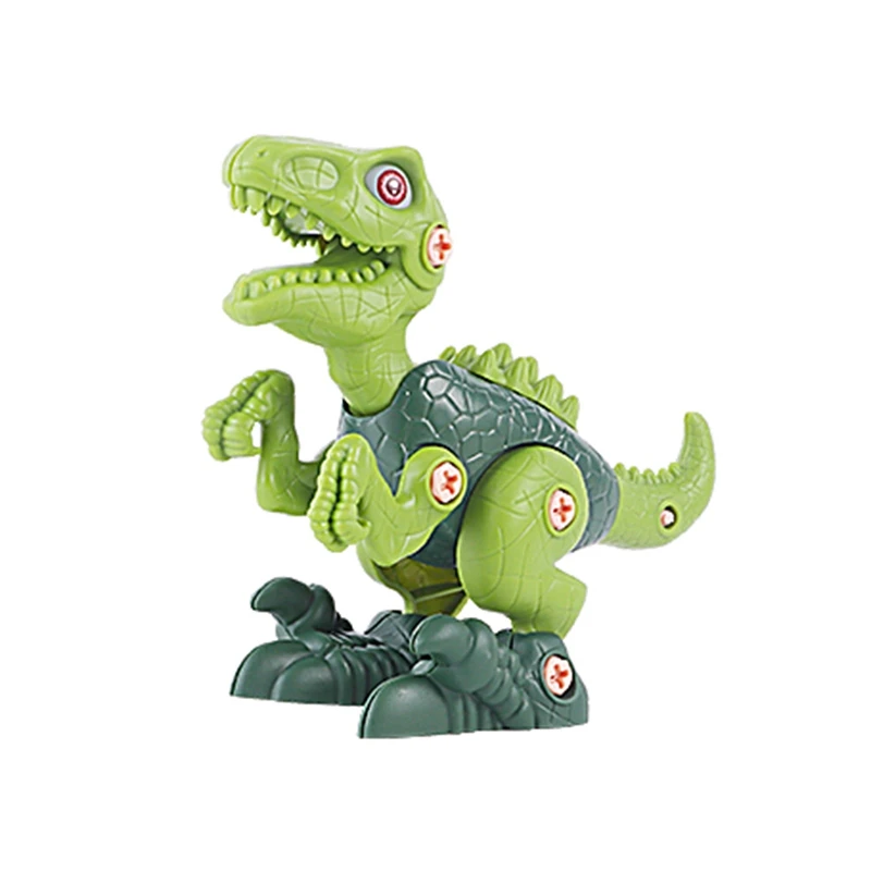 

Take Apart Dinosaur Toys Splicing Dinosaur DIY Construction Set with Electric Drill and Screwdriver Tools for Kids