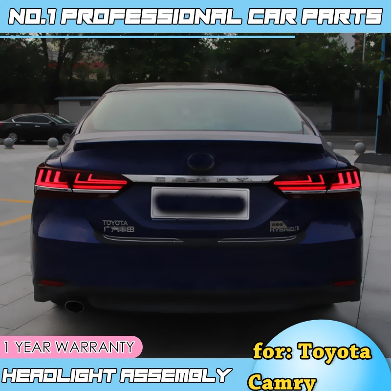 Автомобильные аксессуары для 2018 Camry задних сигнальных огней светодиодный задний